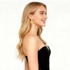 FILMOON Gold-Plated Clip-On Earrings Non-Pierced Fan Shell Statement Earrings Textured