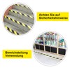 BOMEI PACK Warning Tape Yellow Black Warning Tape Hazard Warning