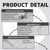 Aifrymne Adjustable Bed Sheet Fasteners Set, 4PCS Heavy Duty Elastic