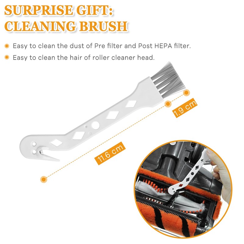 3 Pack Filter Replacements Pre Filters for Dyson V6, V7,