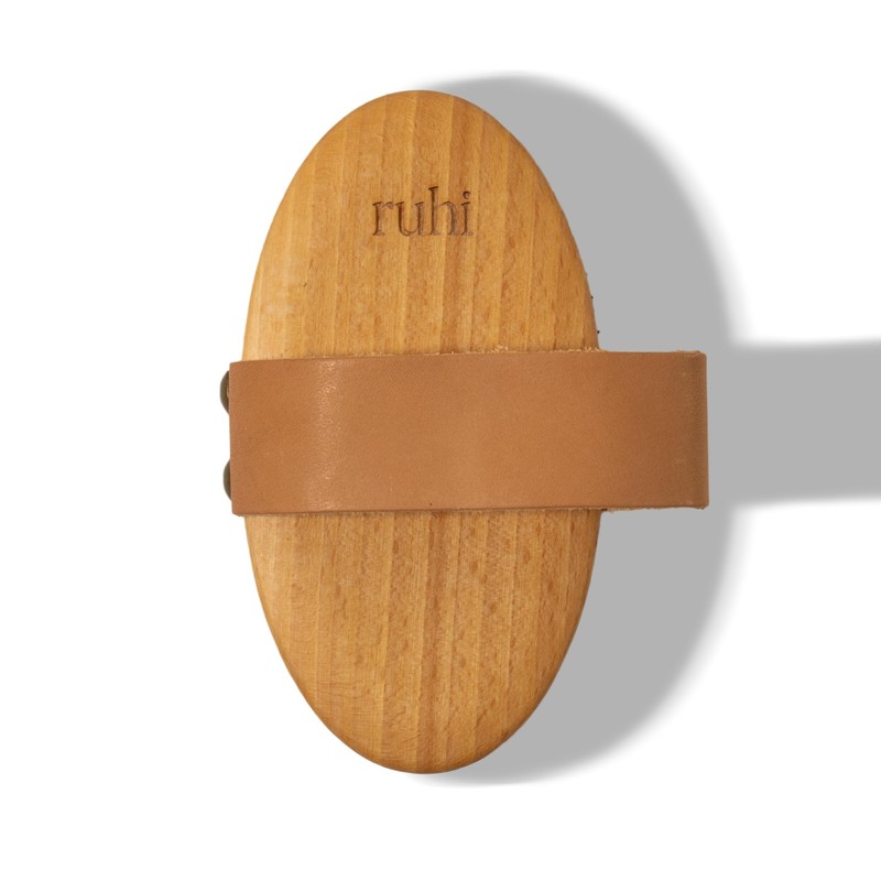 ruhi® Ionic Body Dry Brush, Energy Brush, Copper Brush for
