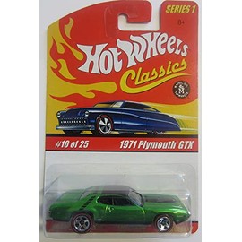 1971 Plymouth GTX Hot Wheels Classics Series 1 - Green 10 of 25