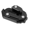 Worldmotop Motorcycle Kickstand Pad Enlarger Extension Side Stand Plate Pad