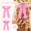 20 Pieces 9.06 inches Collegiate Cheerleader Hair Bows for Women,