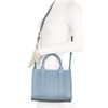 LeahWard Ladies Small Tote Bag, Embossed Text Design, Detachable Shoulder