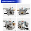 MOTOALL C1U-K52 Carburetor with Tune Up Air Filter Kit for