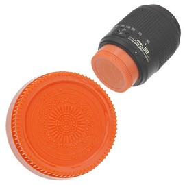 Fotodiox Designer Rear Cap for Nikon F (Orange)