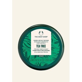 The Body Shop Tea Tree Purifying & Balancing Hair & Scalp Scrub Vegan silk Protein 240ml