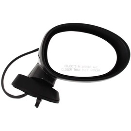 For Mazda MX-5 Miata 2006-2015 Door Mirror Passenger Side | Power | Non-Heated | Manual Folding | Paintable | Replacement For NE5169120KPZ | MA1321165