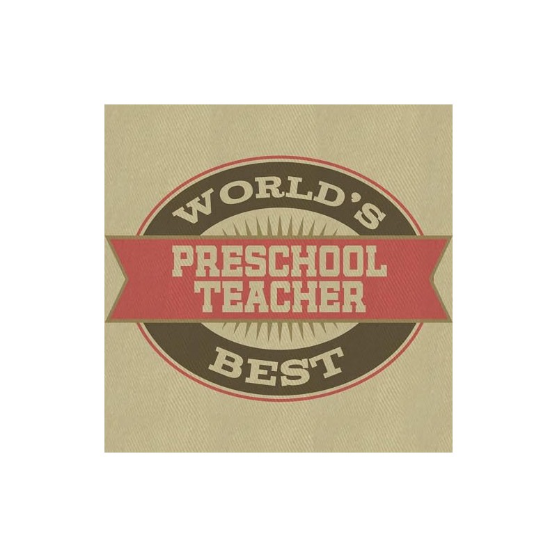 CafePress Preschool Teacher Gift Canvas Lunch Bag with Strap Handle