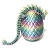 Claofoc 3D Printed Dragon Egg Mysterious Dragon Eggs with Dragon