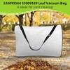 Leaf Blower Vacuum Bag 530095564 for Craftsman, Bottom Zipper Design