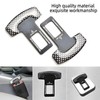Car Seat Belt Clip Buckle, 2Pcs Seatbelt Clips Slot Plugs,