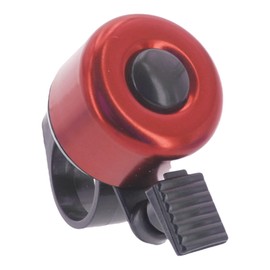 Mini Bicycle Bell Bicycle Bell Mountain Bike Road Bike Bell Stainless Steel – One Size (Red)
