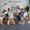 VallisCo Carpet Tile 20 Pack 24” X 24” Self Adhesive