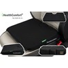 iHealthComfort Portable Wedge Seat Cushion Orthopedic Memory Foam Wellness Cushion