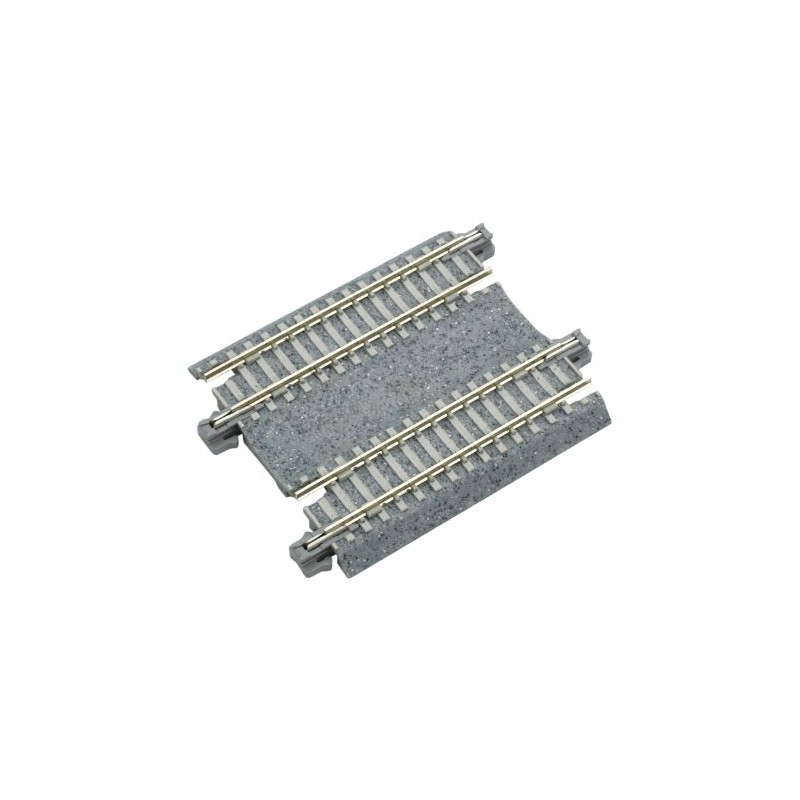 N 2-7/16" Double Track Straight, Concrete Ties (2)