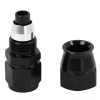 Unbranded EVIL ENERGY 6AN PTFE Hose End Fitting Straight Black