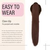 Dcbaboo 22inch Claw Clip in Ponytail Hair Extensions Long Straight