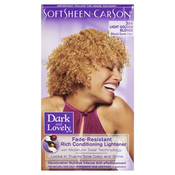 SoftSheen-Carson Dark and Lovely Permanent Hair Color Number 384, Light Golden Blonde by SoftSheen-Carson