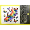 Stickasaurus Wrecks Rainbow Butterflies Mini Sticker Sheet