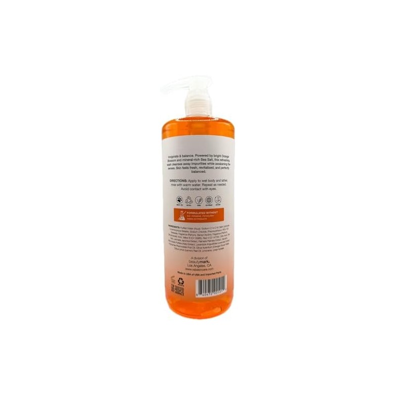Vitamins And Sea Beauty Orange Blossom Body Wash Invigorating &