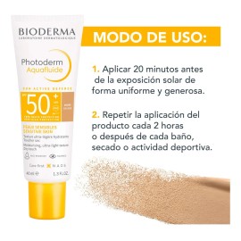 Bioderma Photoderm Max Aquafluido Tono Dorado Spf50 40ml