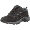 Merrell unisex child Oakcreek Low Lace Waterproof Hiking Sneaker, Black/Grey,