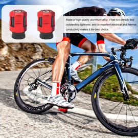 HZEL Car Tire Valve Stem Caps, 4PCS Aluminum Alloy Vehicle Air Caps Cover, Corrosion Resistant Leakproof Automobile Wheel Valve Stem Cover, Universal for Sedans Trucks Motorcycles (Red)