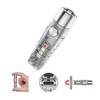 TUNENGE S12Pro Keychain Flashlight Rechargeable,750 High Lumen EDC Mini Flashlight