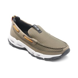 BASS OUTDOOR Men's Water Resistant Aqua Deck Shoe, Walnut, 8