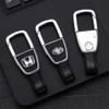 Key Chain Car Key Holder Genuine Leather Key Durable Metal,