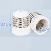 Aiwode Socket Adapter E26 to E17 Conversion Socket Bulb Socket,