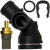 AERZETIX - C67181 - Coolant flange with gasket, sensor and