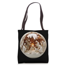 True Story Christmas Nativity Jesus Christian Men Women Kids Tote Bag