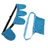 Blue Breast Surgery Drainage Bag Breathable Mastectomy Drain Holder with