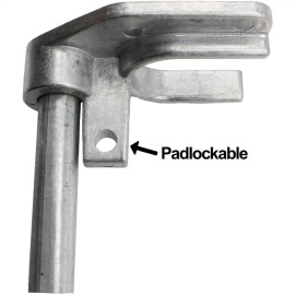 Jake Sales CHAIN LINK DROP ROD/PIN LATCH for 1-3/8" Frame Double Gate - Chain Link Fence