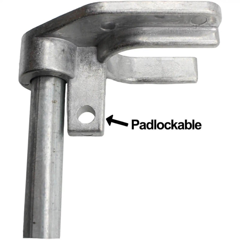 Jake Sales CHAIN LINK DROP ROD/PIN LATCH for 1-3/8" Frame