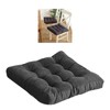 Corduroy Solid Chair Pad Square Floor Tatami Mat Cushion for