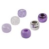 200 Purple Princess Pony Beads Size 9mm x 6mm