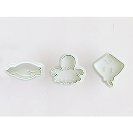 cotta Sea Cookie Cutter (Penguin, Octopus Ray)