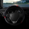 Plasticolor 006726R01 Dodge Elite Series Black Steering Wheel Cover