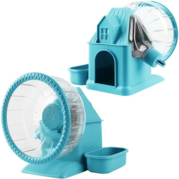 4-in-1 Silent Large Hamster Wheel Multifunctional Hamster Running Wheel Quite