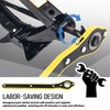 Scissor Jacks Set,2 Ton Portable Car Jack Kit with Lug