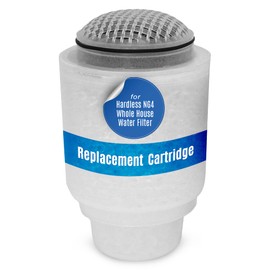 Replacement Cartridge for Hardless NG4 Whole House Water Filter - Designed for Areas with Hard Water, Making It Clean and Filtered, Easy Installation - 6-Month Capacity