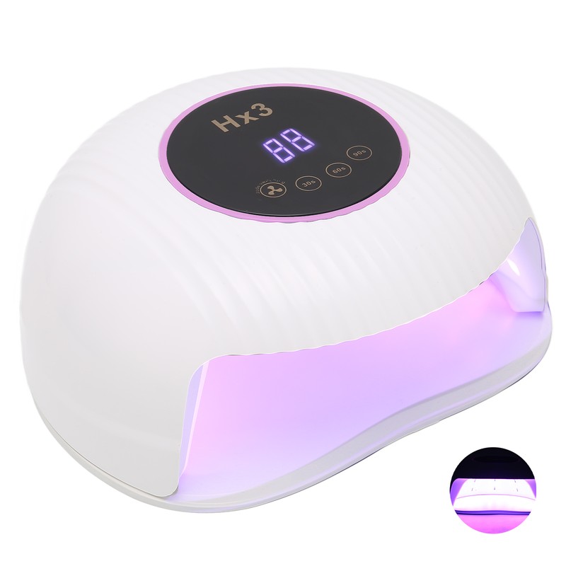 180W UV LED Nail Gel Curing Lamp 3 Time Setting