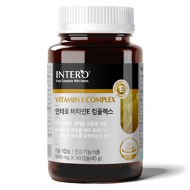 formulaintero Vitamin E Selenium Antioxidant Selenium Tocopherol 400IU 3 month supply / 비타민E 셀레늄 항산화 셀렌 토코페롤 400IU 3개월분
