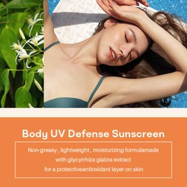 SPF50 Body Sunscreen - Sun Cream SPF 50, Broad Spectrum UVA/UVB Protection, Water Resistant, Non-Greasy, Fast Absorbing, Moisturizing for All Skin Types, Durable & Long Lasting, Sweat Resistant