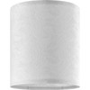 GO&SO 2 Pcs Jacquard Off-White Small Drum Lamp Shades with