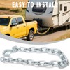 Ollanoos 70cm Trailer Safety Chain, Heavy Duty 3500lbs Safety Chains